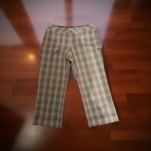 Express Gray Plaid Trousers